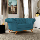 Sofá 2 Lugares Para Sala De Estar Império 150 Cm D02 Veludo A