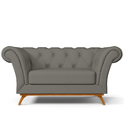 Sofá 2 Lugares Para Sala De Estar Império 150 Cm D02 Veludo C