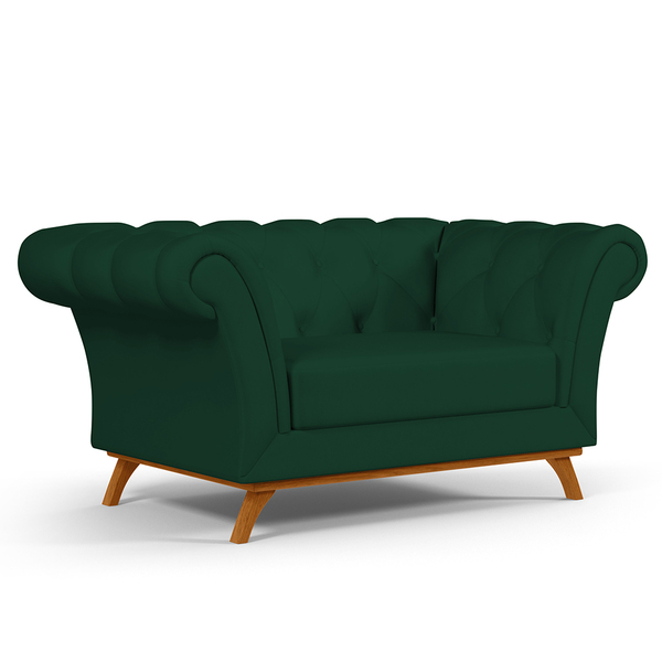 Sofá 2 Lugares Para Sala De Estar Império 150 Cm D02 Veludo V