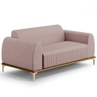 Sofá 2 Lugares Para Sala De Estar Molino 150 Cm D02 Pés D'our