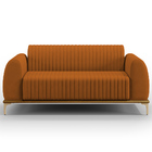 Sofá 2 Lugares Para Sala De Estar Molino 150 Cm D02 Pés D'our