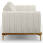 Sofá 2 Lugares Para Sala De Estar Molino 150 Cm D02 Pés D'our