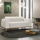 Sofá 2 Lugares Para Sala De Estar Molino 150 Cm D02 Pés D'our