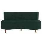 Sofá 2 Lugares Para Sala Living 135cm Pés Palito Korah Z08 Ve