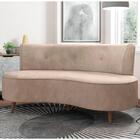 Sofá 2 Lugares Para Sala Living 135cm Pés Palito Korah Z08 Ve