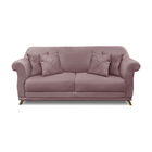 Sofá 2 Lugares Pé De Madeira Julieta 160 Cm Veludo S04 - D'ro