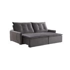 Sofá 2 Lugares Retrátil E Reclinável 160cm Slide Estofart Cin