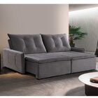 Sofá 2 Lugares Retrátil E Reclinável 160cm Slide Estofart Cin