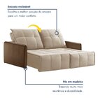 Sofá 2 Lugares Retrátil E Reclinável 169cm Xangai Yescasa  Ve