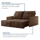 Sofá 2 Lugares Retrátil E Reclinável 169cm Xangai Yescasa  Ve