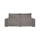 Sofá 2 Lugares Retrátil E Reclinável 190cm Pinheiros  Marrom