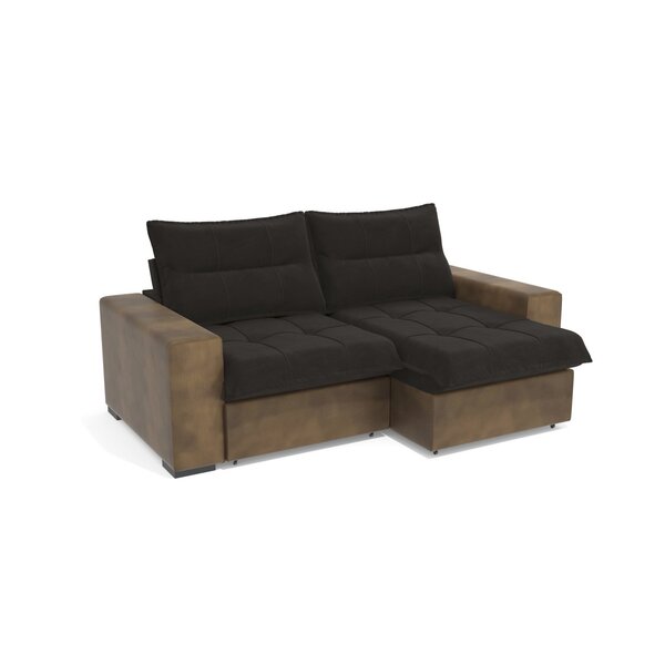 Sofá 2 Lugares Retrátil E Reclinável 206cm Lyra Kappesberg Pr