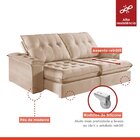 Sofá 2 Lugares Retrátil E Reclinável 230cm M158 Martins Estof