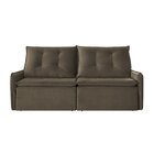 Sofá 2 Lugares Retrátil E Reclinável 260cm Slide Estofart Mar