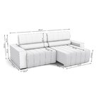 Sofá 2 Lugares Retrátil E Reclinável 268cm Essence Kappesberg