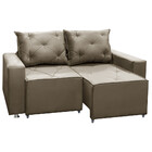 Sofá 2 Lugares Retrátil E Reclinável Bariloche 1.60cm C/ Mola