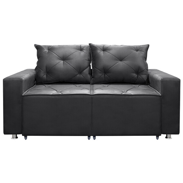 Sofá 2 Lugares Retrátil E Reclinável Bariloche 1.80cm C/ Mola