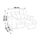 Sofá 2 Lugares Retrátil E Reclinável Centaurus Linoforte