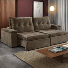 Sofá 2 Lugares Retrátil E Reclinável Com Usb 290cm Pinheiros