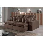 Sofá 2 Lugares Retrátil E Reclinável M-144 Veludo Martins Mar