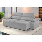 Sofá 2 Lugares Retrátil E Reclinável M-180 Martins Veludo Cin