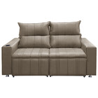 Sofá 2 Lugares Retrátil E Reclinável Madri 1,80m - Suede