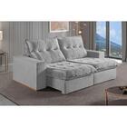 Sofá 2 Lugares Retrátil E Reclinável Martins M-177 Veludo Cin