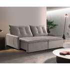 Sofá 2 Lugares Retrátil E Reclinável Slide Com Entrada Usb Ve