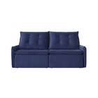 Sofá 2 Lugares Retrátil E Reclinável Slide Com Entrada Usb Ve