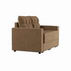 Sofá 2 Lugares Retrátil Hanover Suede Bege 140 Cm