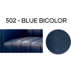 Sofá 2 Lugares Retrátil Reclinável Levi 250cm Couro Azul Escu