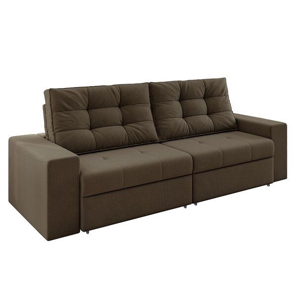 Sofá 2 Lugares Retrátil Reclinável Para Sala De Estar Maipú 2