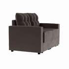 Sofá 2 Lugares Retrátil Tréveris Suede Grafite 140 Cm