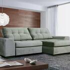 Sofá 2 Lugares Retrátile Reclinável