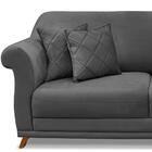 Sofa 2 Lugares Retro Polo 160cm Com Almofada Suede Ezz