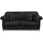 Sofa 2 Lugares Retro Polo 160cm Com Almofada Veludo Ezz