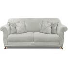 Sofa 2 Lugares Retro Polo 180cm Com Almofada Veludo Ezz