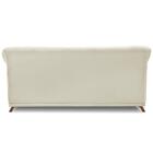 Sofa 2 Lugares Retro Polo 180cm Com Almofada Veludo Ezz