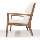 Sofá 2 Lugares Riade Acquablock Castanho/cru