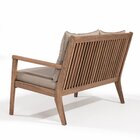 Sofá 2 Lugares Riade Acquablock Castanho/fendi