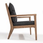 Sofá 2 Lugares Riade Acquablock Castanho/preto