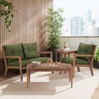 Sofá 2 Lugares Riade Acquablock Castanho/verde