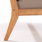 Sofá 2 Lugares Riade Acquablock Jatobá/fendi