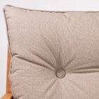 Sofá 2 Lugares Riade Acquablock Jatobá/fendi