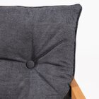 Sofá 2 Lugares Riade Acquablock Jatobá/preto