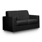 Sofá 2 Lugares Roma Corino Preto