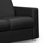 Sofá 2 Lugares Roma Corino Preto