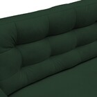 Sofá 2 Lugares Sala De Estar Eros 150 Cm Veludo Esmeralda Bas