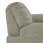 Sofá 2 Lugares Sala De Estar Pés Em Madeira Nauru Couro Avelã