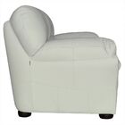 Sofá 2 Lugares Sala De Estar Pés Madeira 160cm Laura Couro Of